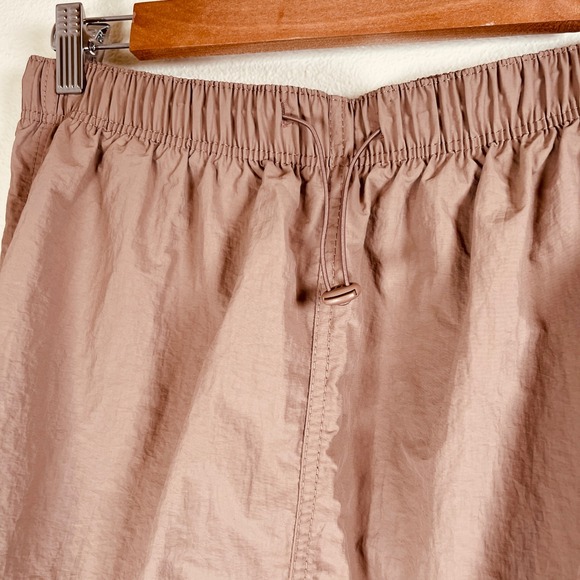 Love Tree Women's Parachute Skirt Khaki Size Large Elastic Waist - Picture 4 of 13